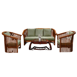 Elegant 3-seater sofa with matching armchairs in a modern design by AK Furniture